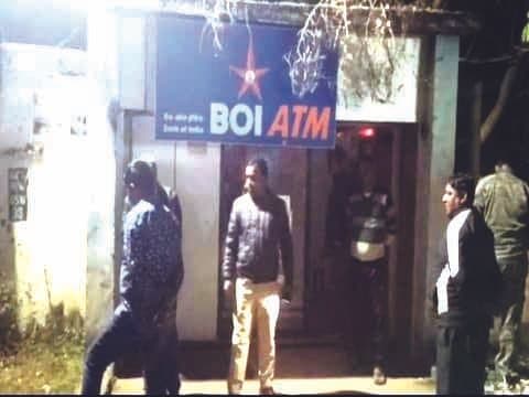 जामाडोबा में बैंक आॅफ इंडिया के एटीएम से कैश बॉक्स ले उड़े अपराधी
