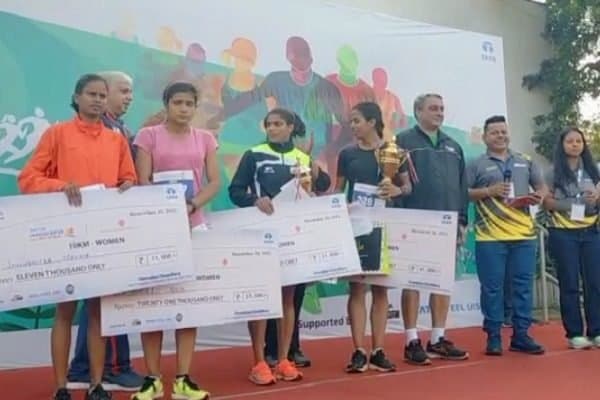 टाटा स्टील के रन ए थॉन में दौड़े पांच हजार से भी अधिक लोग, विजेता पुरस्कृत