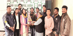 बाल अधिकार संरक्षण आयोग की सदस्य रूचि को किया गया सम्मानित