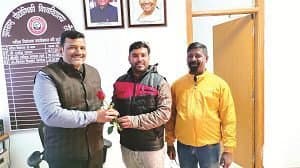 टेक्निकल छात्र संघ ने प्रभारी कुलपति को दी बधाई