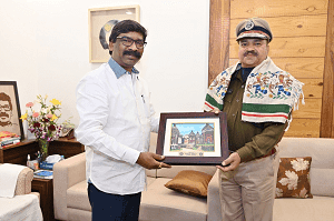 सीएम ने दी डीजीपी को शुभकामना