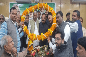 जदयू प्रभारी अशोक चौधरी पहुंचे रांची