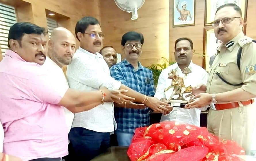 श्री महावीर मंडल पूर्वी क्षेत्र का प्रतिनिधिमंडल मिला डीजीपी से