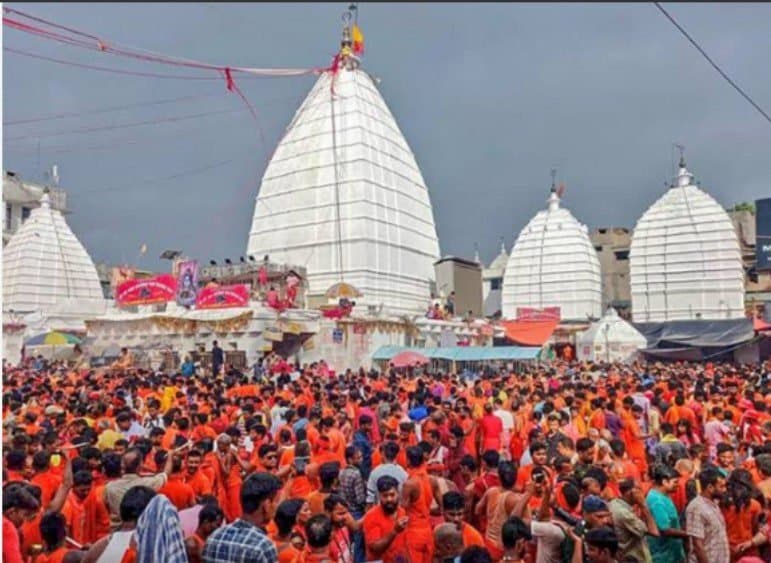 बाबा धाम में इस बार बालू पर चलेंगे कांवरिया