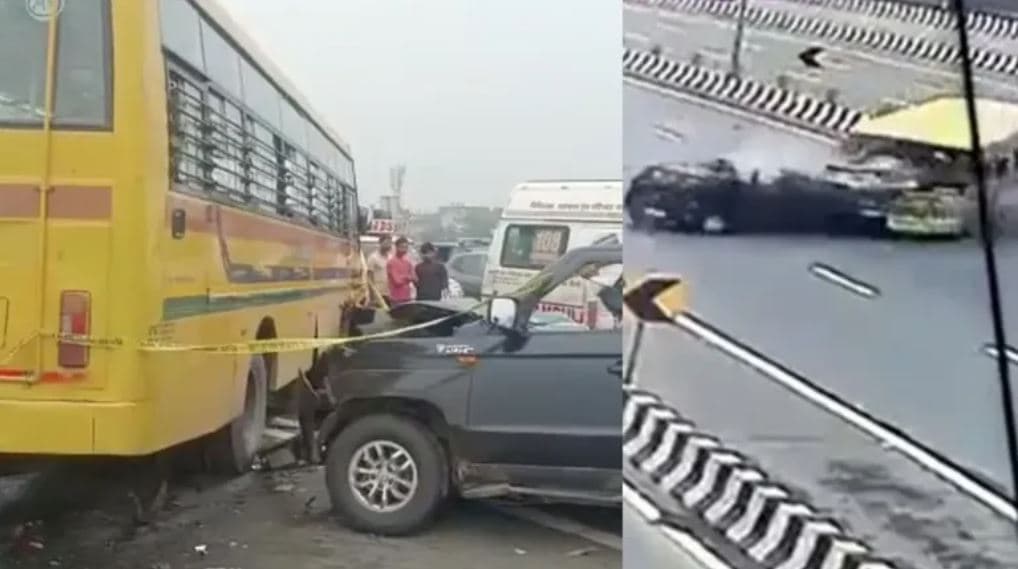 दिल्ली- मेरठ ‘एक्सप्रेस वे’ पर भीषण सड़क हादसा, एक ही परिवार के 6 लोगों की मौत, देखे विडियो