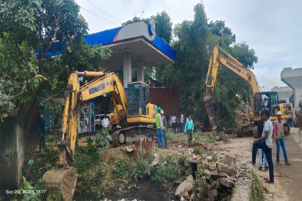 Kantatoli Flyover का ग्रहण छह साल बाद कटा, बाधक बने दो रैयतों का अतिक्रमण हटाया गया