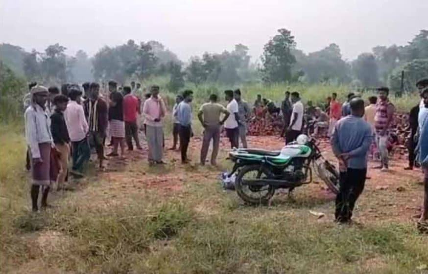 बेलवागढ़ा में अवैध बालू के स्टॉक के समीप युवक की हत्या