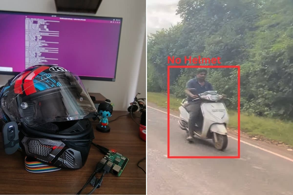 बिना हेलमेट चलाने वालों के लिए काल बना AI-सपोर्टेड हेलमेट, बेंगलुरु के डेवलपर से सिटी पुलिस भी हुई इम्प्रेस