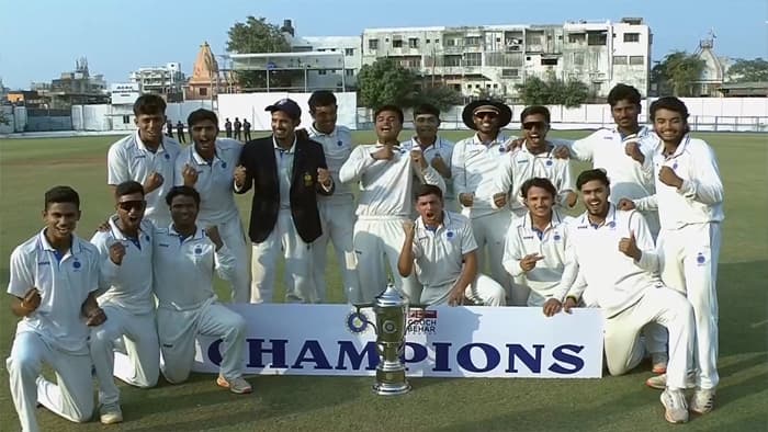 Under-19 Madhya Pradesh beat Gujarat 6 wickets win Cooch Behar Trophy first time
