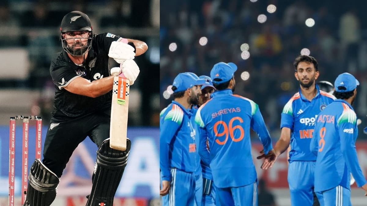 IND vs NZ: भारत के लिए फिर अनलकी साबित हुआ राजकोट का मैदन, न्यूजीलैंड की दमदार जीत; मिचेल का धमाकेदार शतक | New Zealand beat India in Rajkot ODI