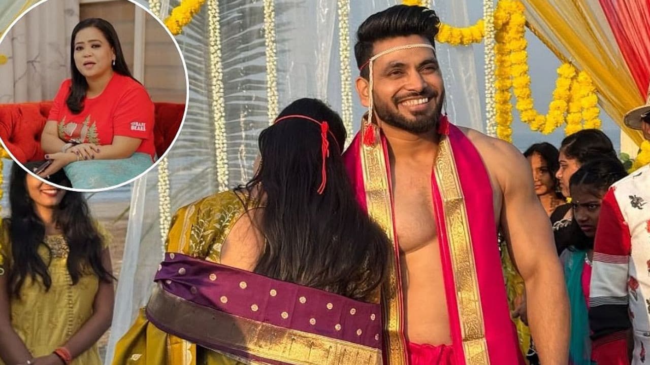 बिग बॉस मराठी विनर शिव ठाकरे ने की गुपचुप शादी? मिस्ट्री गर्ल के साथ 'फाइनली' फोटो से मचा हंगामा, भारती सिंह ने दिया मजेदार रिएक्शन! | Bigg Boss Marathi winner Shiv Thakare secretly married photo with mystery girl sparked stir Bharti Singh hilarious reaction