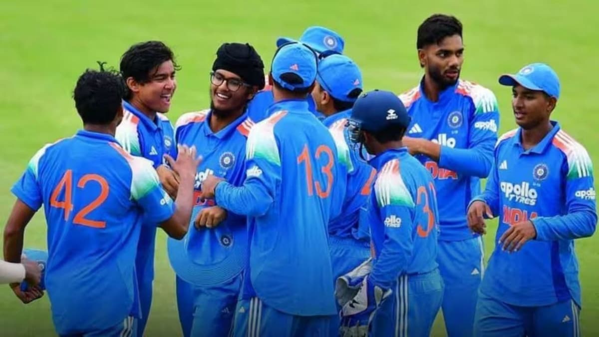 Under 19 World Cup: भारत ने लगाया जीत का चौका, जिम्बाब्वे को 204 रन से रौंदा; विहान-आयुष-उद्धव का कहर | India beat Zimbabwe in Under 19 World Cup Vihaan Malhotra scoring a century
