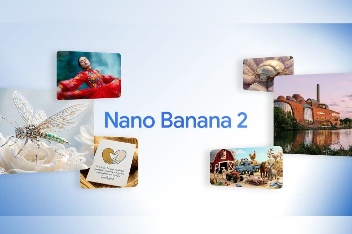गूगल ने Nano Banana 2 का रोलआउट किया, AI से और यथार्थवादी चित्र बनाएगी।