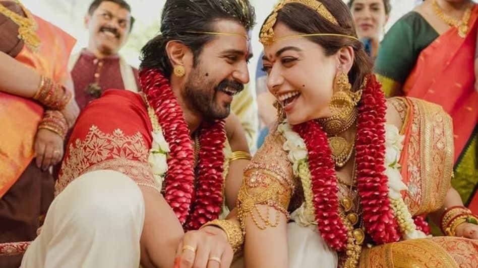 Rashmika Mandanna Vijay Deverakonda get married wedding pictures surfaced