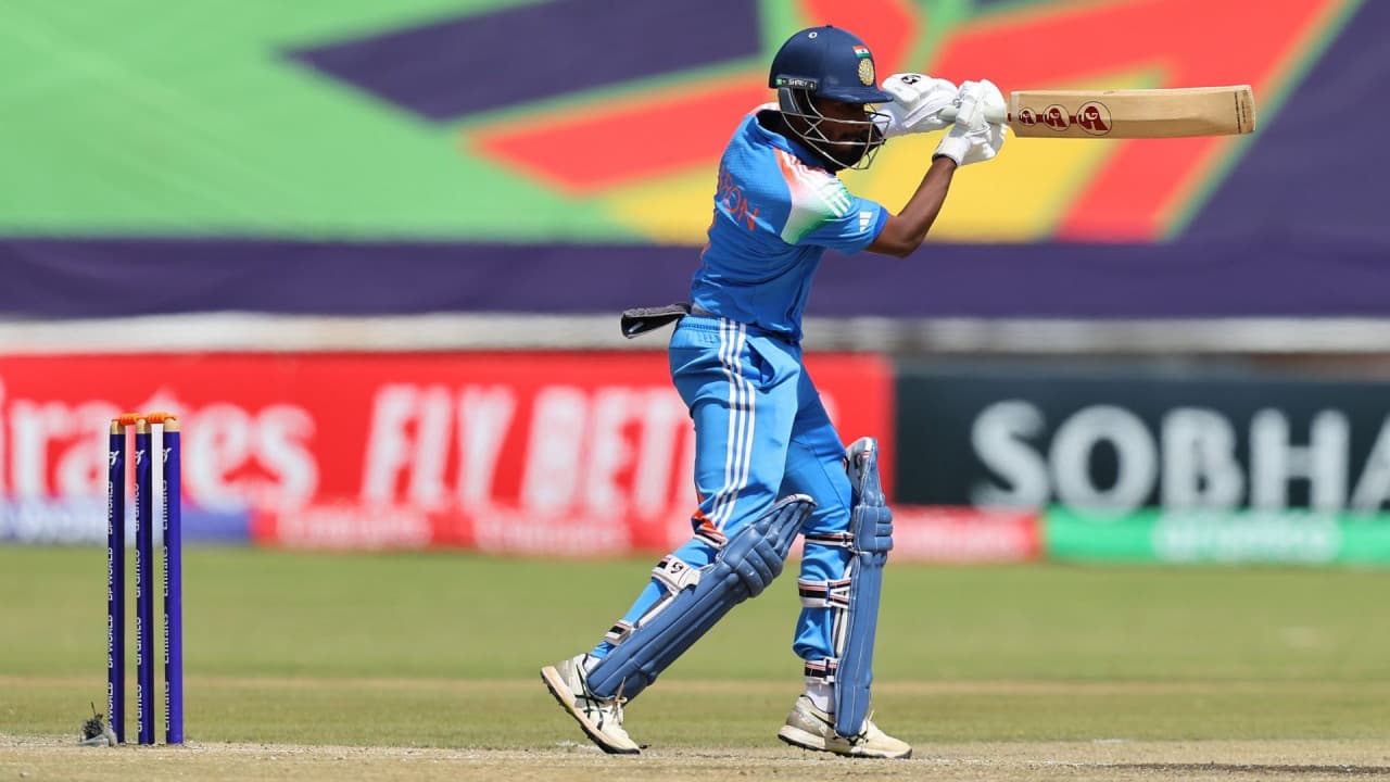Under 19 World Cup: भारत ने फाइनल में ली रॉयल एंट्री, अफगानिस्तान को 7 विकेट से रौंदकर रचा इतिहास; एरॉन-वैभव ने गेंदबाजों को कूटा | India beat Afghanistan in Under 19 World Cup 2026