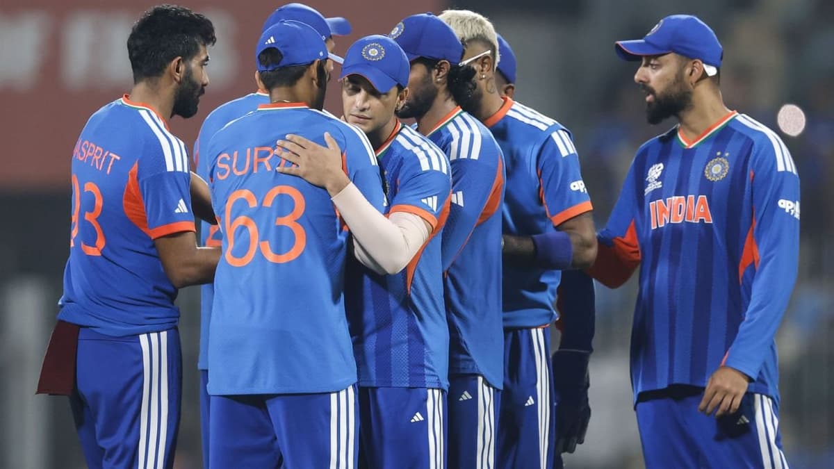T20 World Cup: वेस्टइंडीज-भारत मैच में इंद्र देव हुए नाराज तो जानें सेमीफाइनल में कौन जाएगा? नेट रन रेट में कौन आगे? | T20 World Cup india vs west indies semi final scenario if rain washed out Ind vs wi Super 8 match South Africa