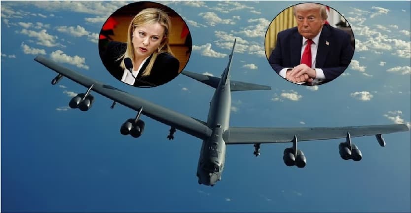 Italy Deals Major Blow Trump Denies Landing Permission US Fighter Jets