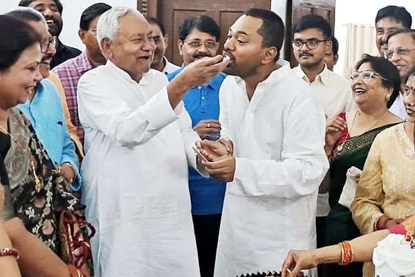 Nishant Kumar's entry into politics confirmed minister extends public greetings on Holi