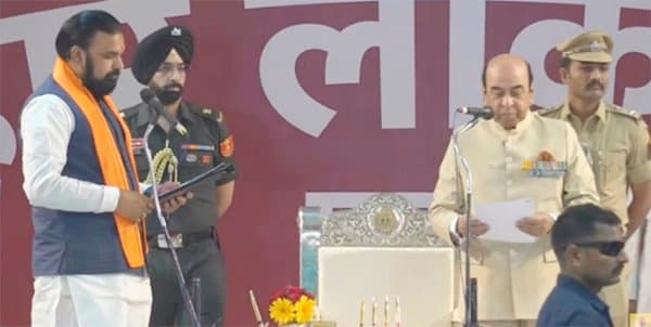 सम्राट चौधरी ने ली बिहार के मुख्यमंत्री पद की शपथ, 75 साल में पहली बार बना बीजेपी का सीएम