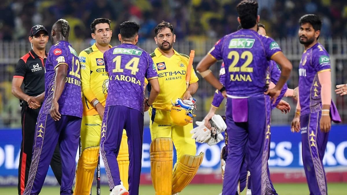 CSK vs KKR, Live Streaming: जीत के लिए तरस रही केकेआर की आज सीएसके से भिड़ंत, फैंस इस प्लेटफॉर्म पर देख सकते हैं लाइव प्रसारण | IPL 2026 CSK vs KKR Live Streaming when and where to watch Chennai Super Kings Kolkata Knight Riders clash live match sanju samson
