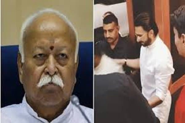 Ranveer Singh arrives in Nagpur after the success of 'Dhurandhar 2', meets RSS chief Mohan Bhagwat