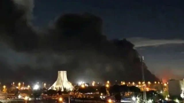 Israel launches major strike Iran attacks 3 airports destroys dozens planes helicopters military bases