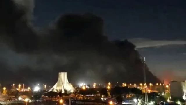Israel launches major strike Iran attacks 3 airports destroys dozens planes helicopters military bases