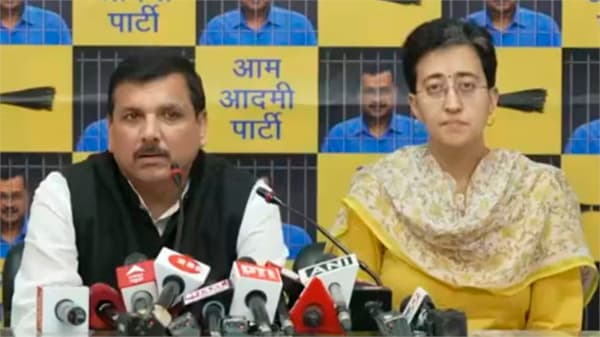 केजरीवाल के नए सरकारी आवास की तस्वीरों को AAP ने बताया फर्जी, आतिशी और संजयसिंह ने LG-CM को दी खुली चुनौती