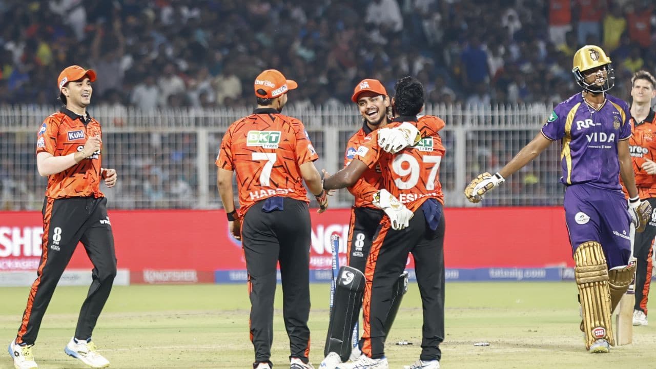IPL 2026: ईडन गार्डन्स में SRH का सनराइज, KKR को 65 रनों से बुरी तरह रौंदा; दर्ज की सीजन की पहली जीत | SRH DEFEATED KKR AT Eden Gardens by 65 Runs Record First Win of Season in IPL 2026