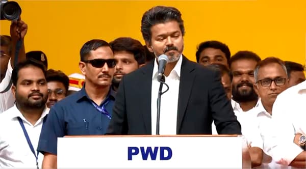 शपथ लेते ही विजय ने जनता को दिया तोहफा, 200 यूनिट मुफ्त बिजली, महिला की सुरक्षा के लिए विशेष बल