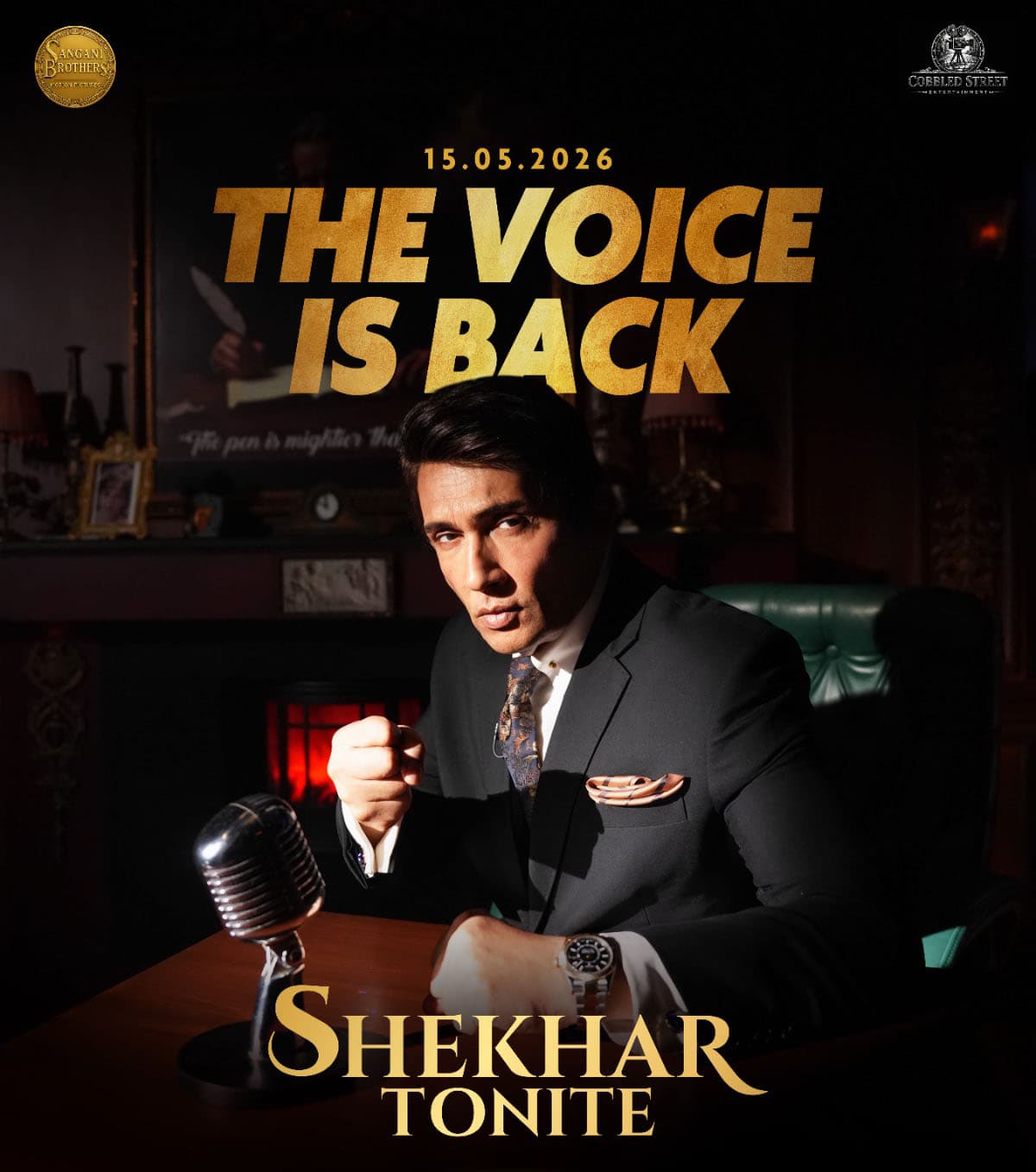 Shekhar Suman returns to his late-night show after 14 years, sharing candid and heartfelt conversations with Shekhar Tonight.