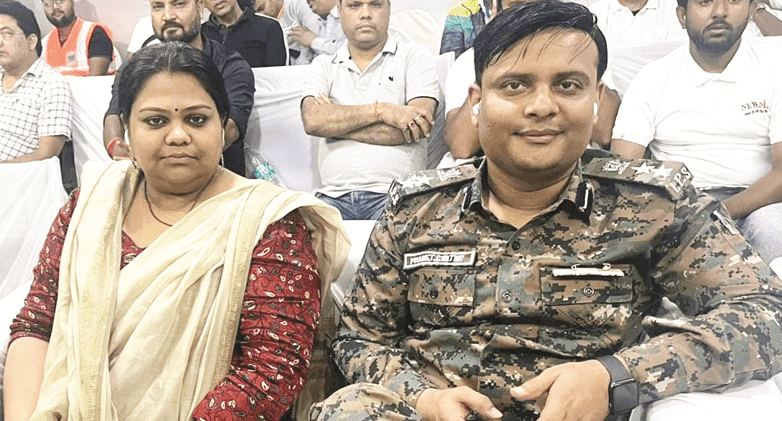 रामनवमी शांतिपूर्ण समापन होने पर उपायुक्त और एसपी को आभार