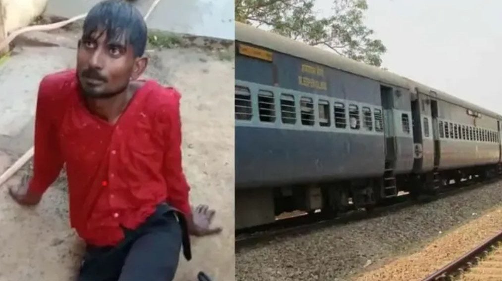पत्नी से झगड़ा, रेलवे ट्रैक पर लेटा, ऊपर से पूरी ट्रेन गुजरी