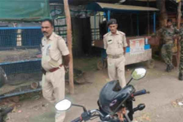 मोरहाबादी में अज्ञात व्यक्ति का शव बरामद