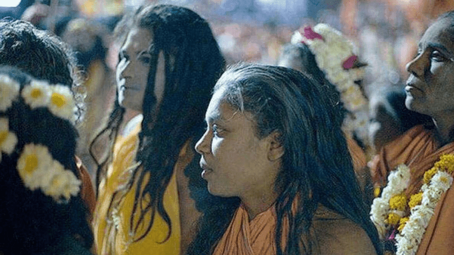 Mahila Naga Sadhu in Kumbhmela