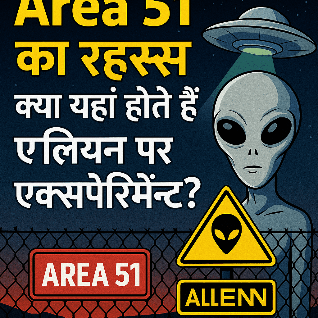 🛸 Area 51 का रहस्य: क्या यहां होते हैं एलियन पर एक्सपेरिमेंट? या टाइम ट्रैवल की रिसर्च? जानिए पूरी सच्चाई! 🧪👽