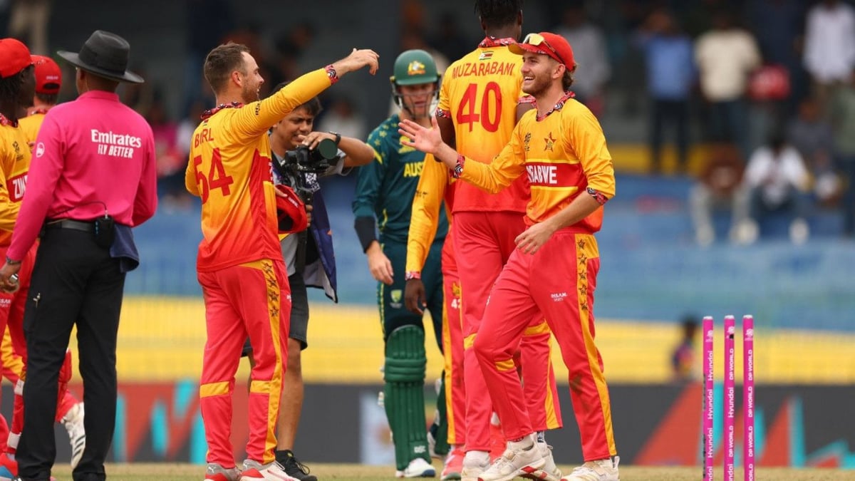 ICC T20 World Cup 2026: जिम्बाब्वे ने फिर दोहराया '2007' वाला करिश्मा, कंगारूओं का घमंड किया चकनाचूर | T20 World Cup 2026 Zimbabwe beat Australia
