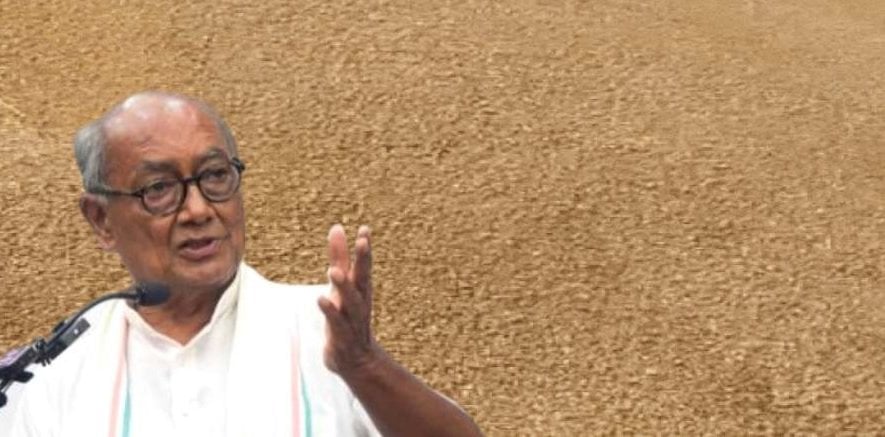 Wheat Scam Agriculture Minister Constituency Digvijaya Singh Writes CM Demanding Investigation