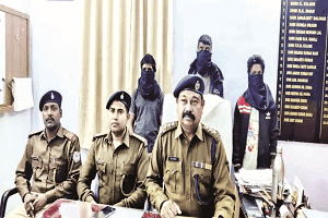 अड़की में डबल मर्डर केस में तीन गिरफ्तार, तीन आरोपी की तलाश जारी