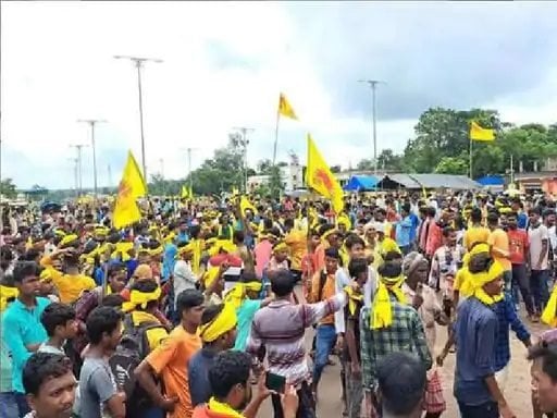 कुड़मी आंदोलन का दूसरा दिन 84 ट्रेन का परिचालन रद्द