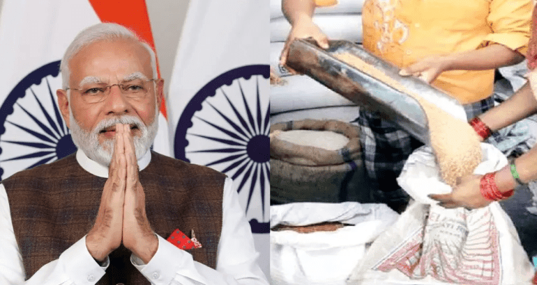 मोदी कैबिनेट के फैसले: वर्ष 2028 तक मिलता रहेगा गरीबों को राशन