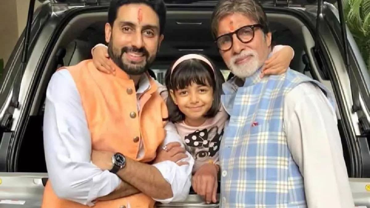 अमिताभ बच्चन ने पोती आराध्या बच्चन के जन्मदिन की मनाई खुशी