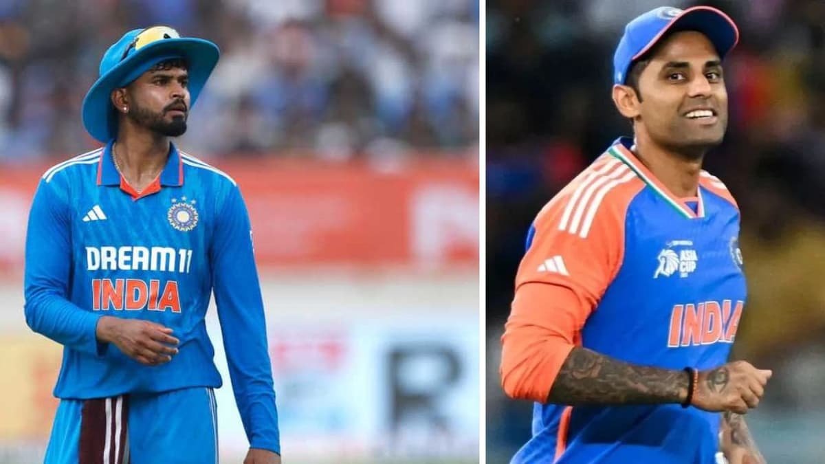 श्रेयस अय्यर साइडलाइन, सूर्यकुमार यादव ने पहले टी20 के लिए किया बड़ा ऐलान