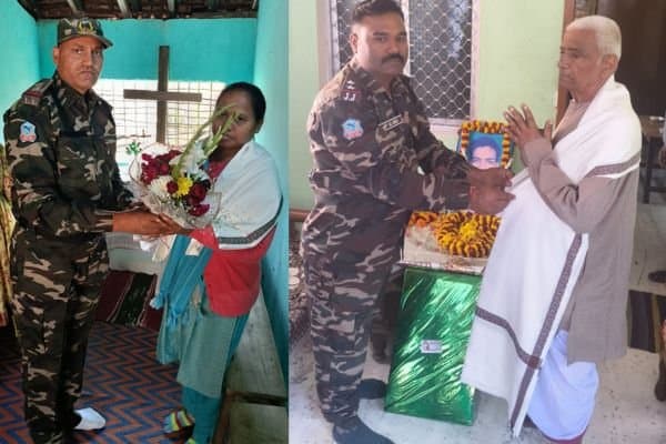 सालगिरह से पहले झारखंड जगुआर ने 24 वीरों की शहादत को किया याद, परिवारों को दिया मान।