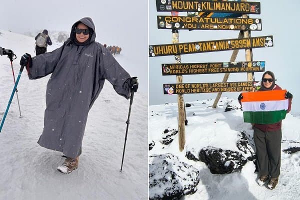 जमशेदपुर: दीप्ति खेमानी ने 53 वर्ष की उम्र में माउंट किलिमंजारो पर लहराया तिरंगा।