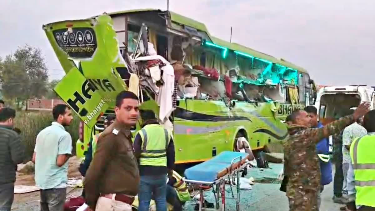 बिहार में दर्दनाक सड़क हादसा, बस-ट्रक की टक्कर में बच्चा समेत तीन की मौत