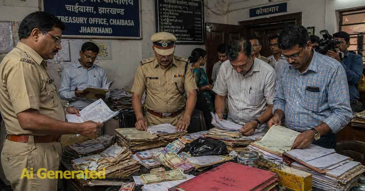चाईबासा समाचार: पश्चिमी सिंहभूम में कोषागार घोटाला, 45 लाख की अवैध निकासी, एक आरक्षी गिरफ्तार