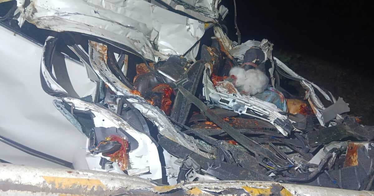 Hazaribagh Accident: दनुआ घाटी फिर बनी काल, पांच लोगों की दर्दनाक मौत, ट्रेलर में पीछे से घुसी कार के उड़े परखच्चे