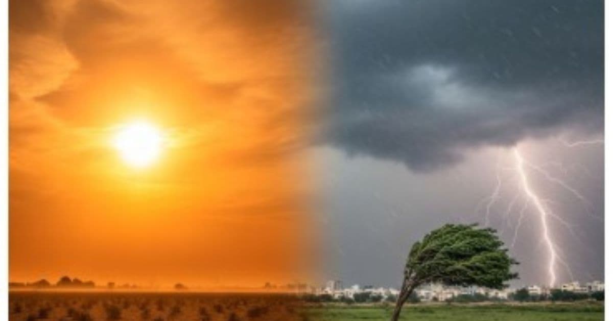 Jharkhand Weather Update : झारखंड में मौसम का डबल अटैक : कहीं 44°C की तपिश, कहीं आंधी-बारिश का अलर्ट