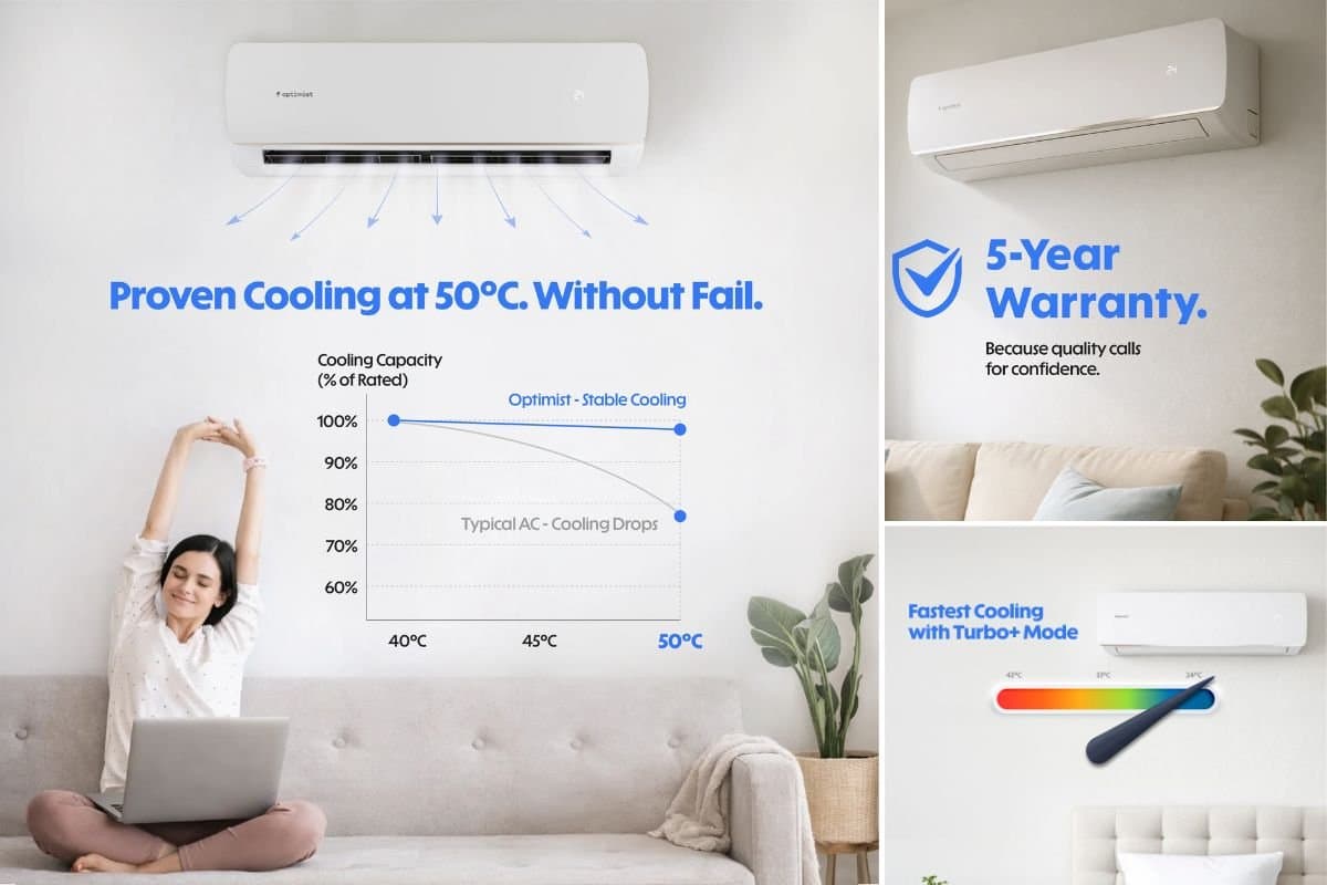 IIT दिल्ली और स्टार्टअप ने पेश किया अनोखा Split AC, 50°C में भी कूलिंग